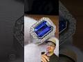 Beautiful Color On This 18k White Gold Tanzanite Ring W VVS Diamond Accent Stones Shorts Bling Beautiful Color On This 18k White Gold Tanzanite Ring W VVS Diamond Accent Stones Shorts Bling