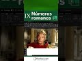 Números romanos en #excel