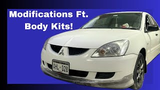 Project Lancer Modification Start | Installation of New Body Kits In Mitsubishi Lancer GL 2005