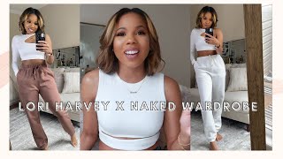 Lori Harvey X Naked Wardrobe Collection Try On Haul