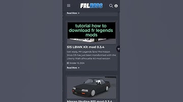 how to download fr legends mods tutorial #frlegends #frlmods #frlegendsmod #frlegendsmodpack #shorts