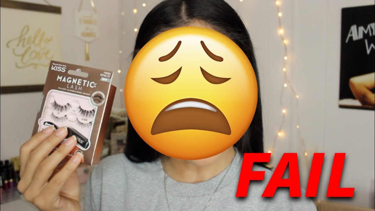Lashes Fail Magnetic Lashes FAIL! - YouTube