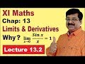 NCERT XI Maths Chap-13.2  | Algebra of Limits | Sandwich Theorem | Limits | Derivatives |