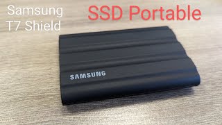 Распаковка Samsung Shield t7 SSD (тесты, скорость) | Защищённый портативный накопитель