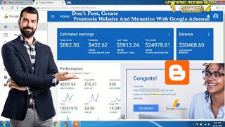 100% Sure! Create a Traffic Booster Website With a Free .com Domain & Get Adsense Approval in 60Days screenshot 4