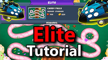 Vortex Elite Tutorial || Minimum Monkey Knowledge || Candy Falls (BTD6)