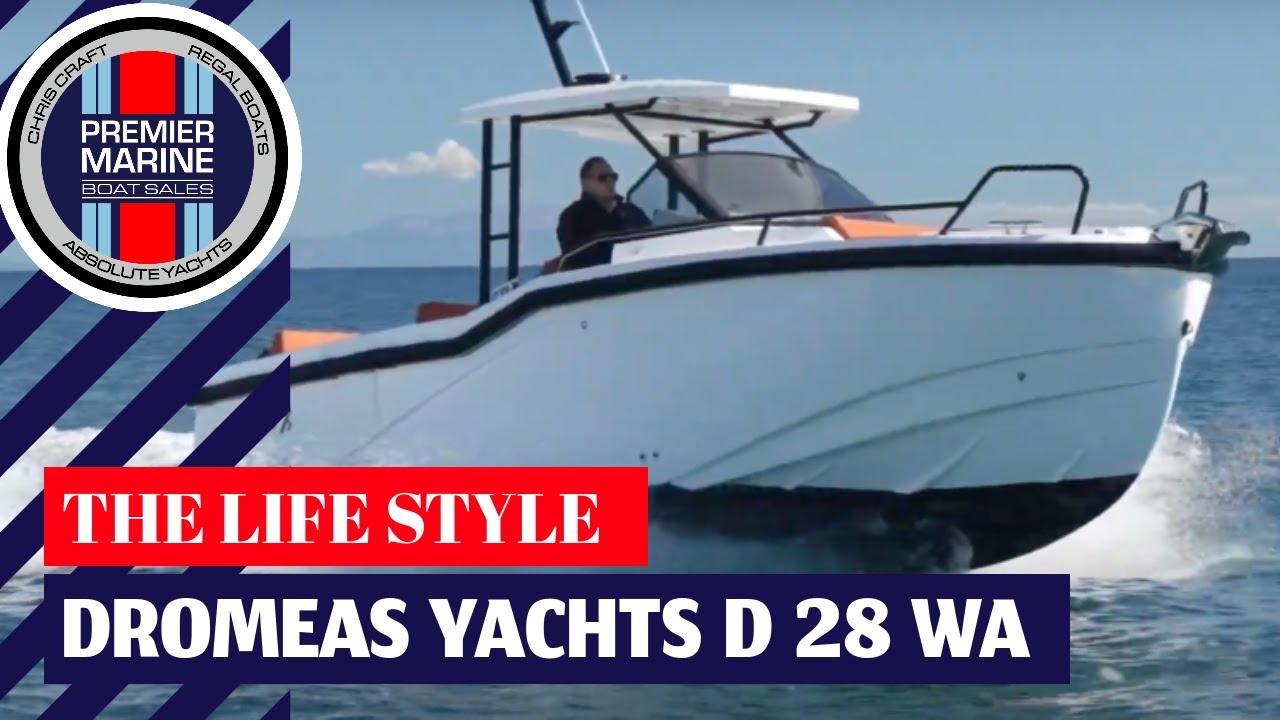 DROMEAS D28WA FOR SALE BY PREMIER MARINE BOAT SALES Sydney Australia