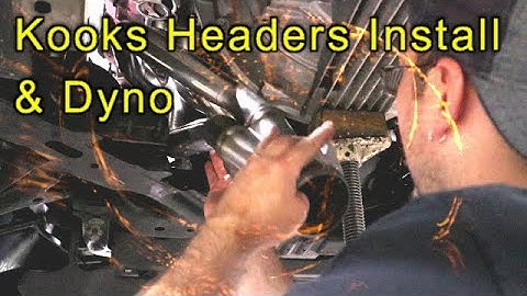 Kooks Headers Install and Dyno Pull for 2013 Mustang GT