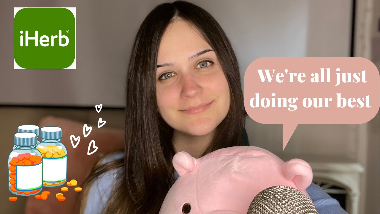ASMR iHerb Haul and Self Care Rambles (soft whispered, gentle)