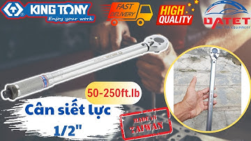 Cần xiết lực, cần siết lực Kingtony, cần lực 1/2" 34423-2B.