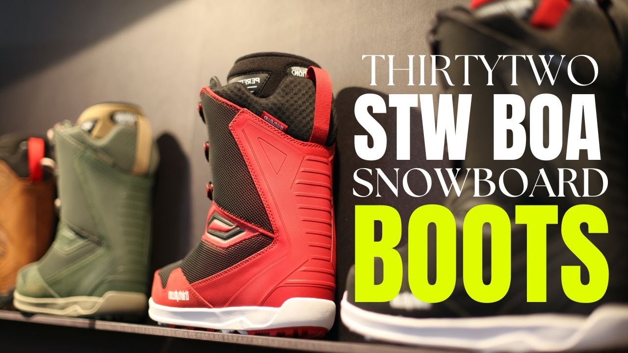 Latest Men's Snowboarding Boots Under Budget Thirtytwo STW Boa