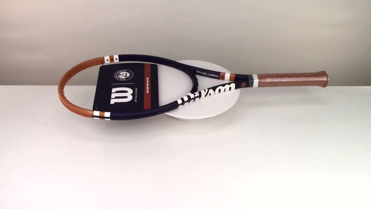 Теннисная ракетка Wilson Blade 98 16x19 Roland Garros 2023