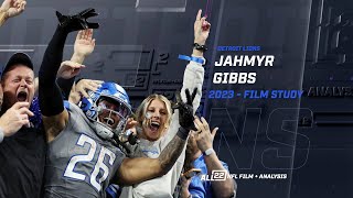 "DETROIT'S 'REACH' CREATED A RUN" - JAHMYR GIBBS ROOKIE FILM STUDY #lions #detroitlions #detroit