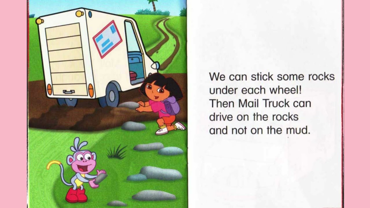 Dora The Explorer Stuck Truck Book 7 Nick Jr Scholastic Read Aloud