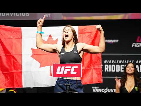 #UFCEdmonton "Hice dos campamentos para Blanchfield": Jasmine Jasudavicius