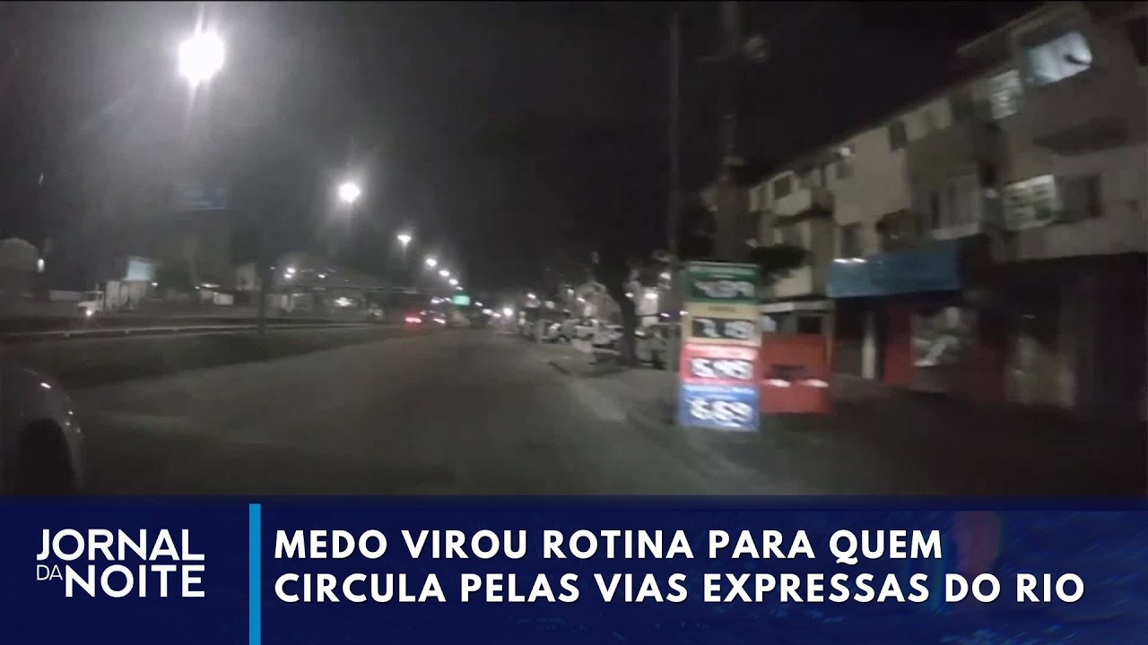 Motorista é alvo de tiros na Av. Brasil, no Rio de Janeiro