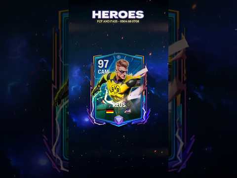 One Of The Future Heroes - Marco Reus ✨ Rate my concept ?/10 #Reus #FC25 #FCMobile
