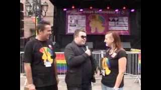 Gay pride 2013  in Chester uk