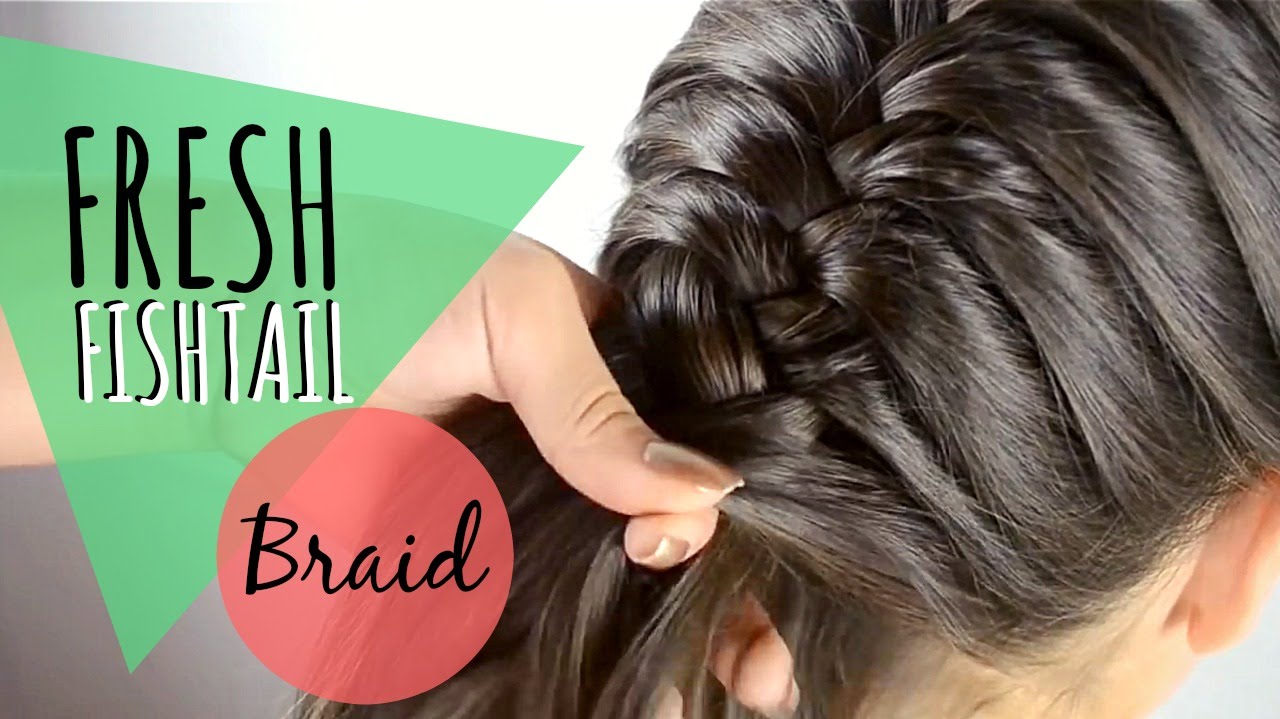 Trenza espina de pescado Completa / French fishtail braid - YouTube