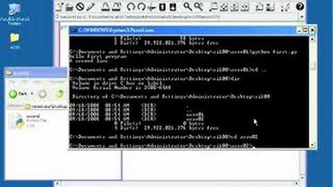 Developing a Python Program with JEdit on Windows XP