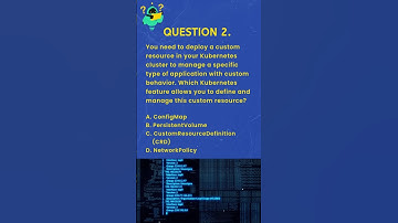 Certified Kubernetes Application Developer  Practice Exam Questions - Application Environment