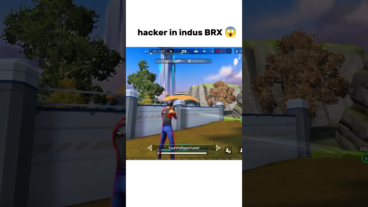 hacker 😱 in indus game 
