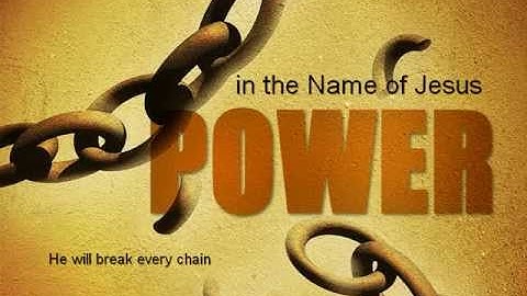 He Will Break Every Chain PowerPoint Template by PoweredTemplate.com