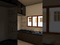 Interior #kitchen cabinet#kitchen#interiordesign #model#skechup