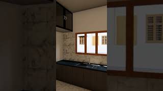 Interior #kitchen cabinet#kitchen#interiordesign #model#skechup