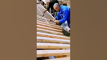 The process of building a wooden house - good tools can improve the efficiency of doing things