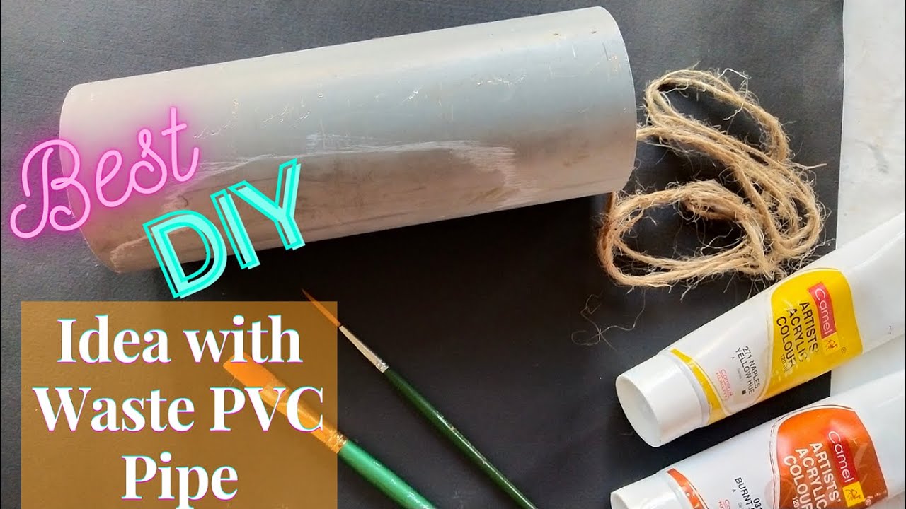 Best DIY Unique Idea with Waste PVC Pipe Convert Old PVC Pipe into a Beautiful Daily Use