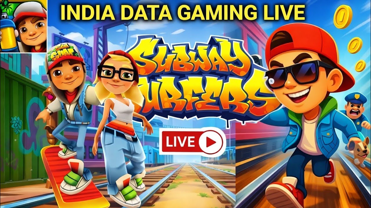 subway surfers : 👍 stream #short Live #Mobile Game.