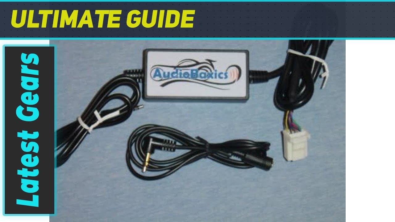 AudioBaxics 3.5mm Aux Audio Input Adapter for Toyota and Scion Factory Radios: Unlock Your