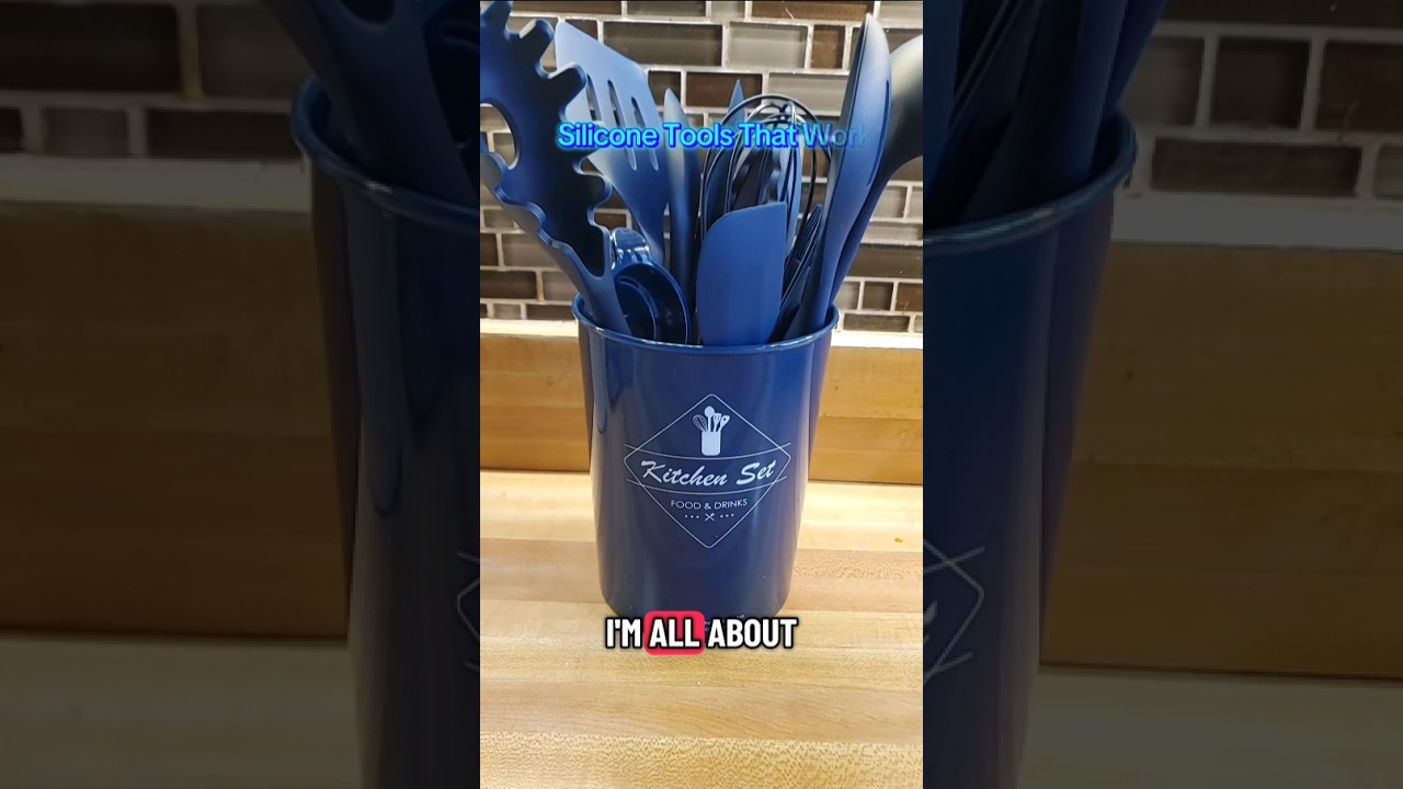 12-Piece Silicone Kitchen Utensil Set  