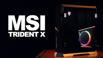 Newegg Insider: MSI’s Trident X is a Beautiful Console Killer