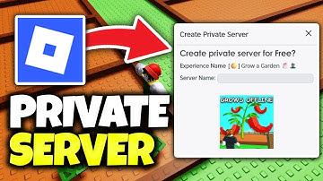 How to Make a FREE Private Server in Grow a Garden (Roblox)