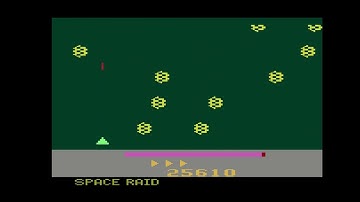 Space Raid Longplay (Atari 2600 Game)