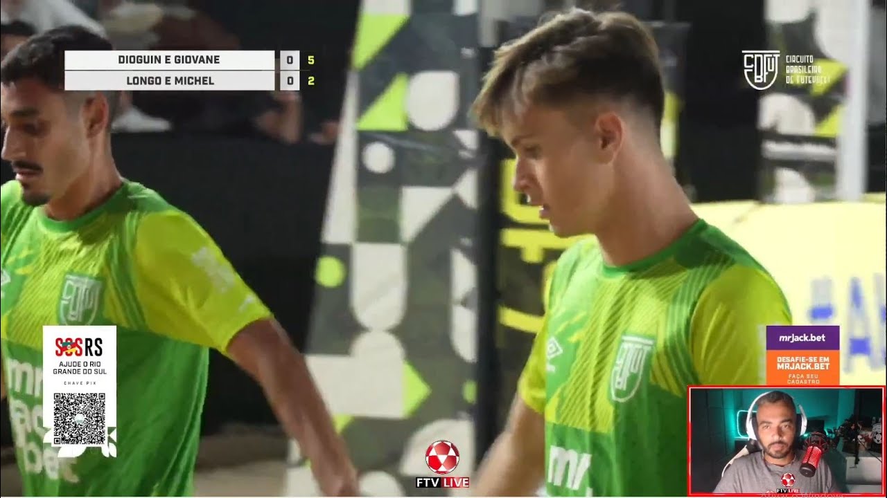 JOGÃO - Rafa Longo e Michel x Giovane e Dioguinho - CBFUT - React FTV Ep. 291