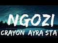 1 Hour |  Crayon, Ayra Starr - Ngozi (Lyrics)  | SoundScribe Lyrics
