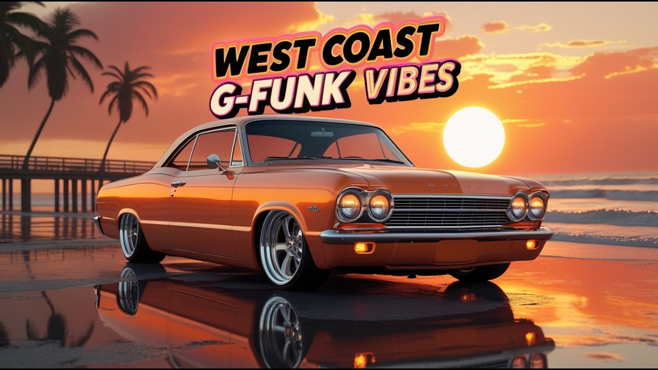 G-Funk Chill Beats Mix | California Sunset Lowrider Cruise Music