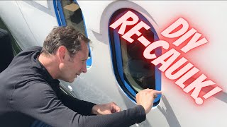 Navigator Yacht Boat Window Repairs  DIY How To ⚓ (EP 25)