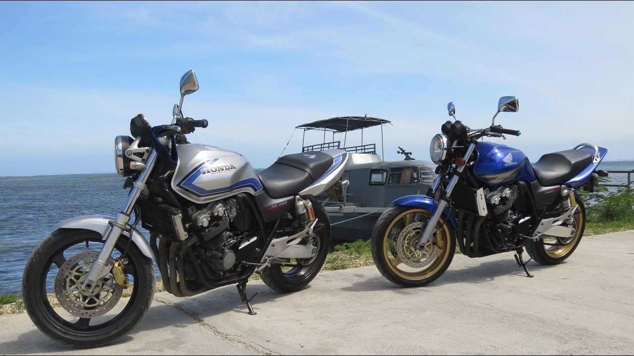 Mountain Ride with a pair of Honda CB 400 Super Four, Part 1 - YouTube