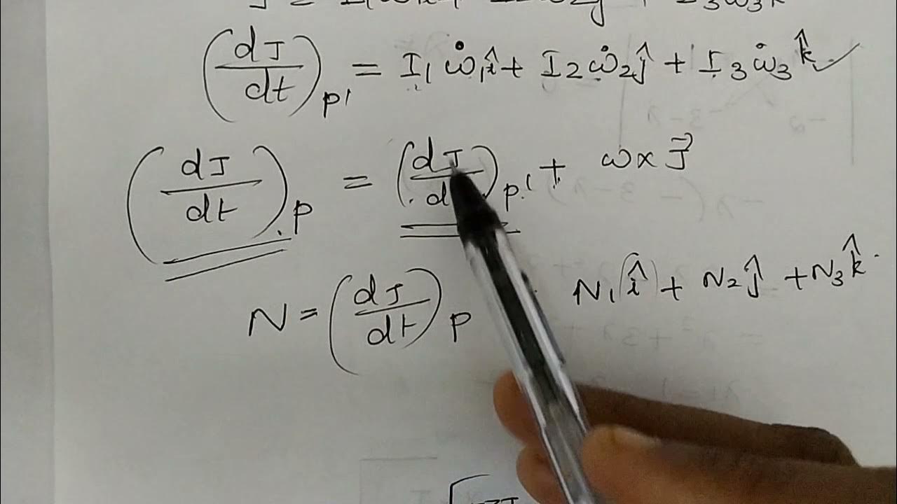 Euler's equation of motion of a rigid body YouTube