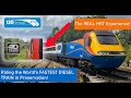The worlds fastest diesel train in preservation 125group hst  a classic intercity 125 experience