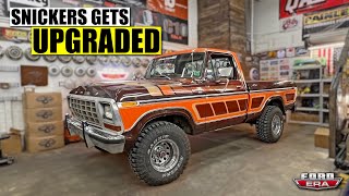 Snickers our '78 F150 Gets AC, New Wiring & Gauges!! | Ford Era