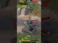 I rushed the heavy in a light tank… and somehow got his teammate instead 💀 (WoT Blitz)