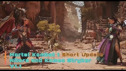 MK1 Nitara and Kameo Stryker Update V1.1 Combo | MK1 Script Cronus Zen