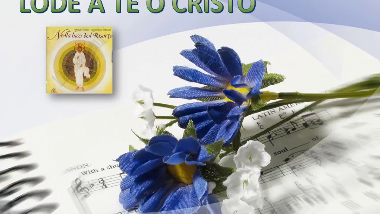 lode a te o cristo accordi