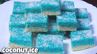 Delicious No Cook No Bake Coconut Ice Recipe By Chef Pinto