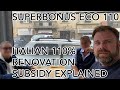 Superbonus 110 - The Italian renovation 2021 subsidy grant explained.